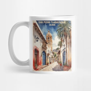 San Pedro Tlaquepaque Jalisco Mexico Vintage Tourism Travel Mug